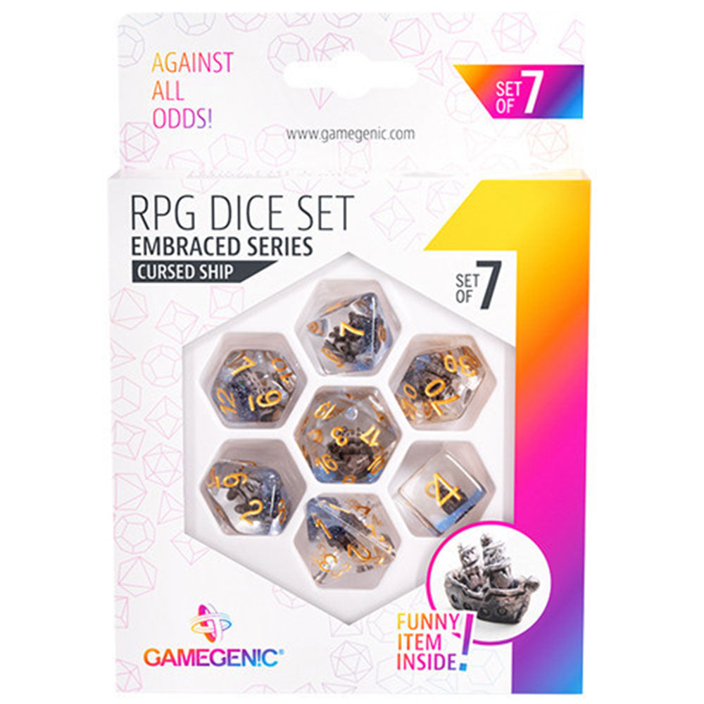 GameGenic abbracciato serie RPG Dice Set 7pcs