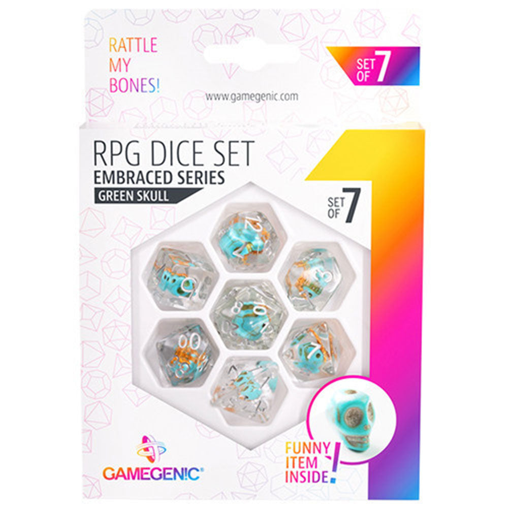 GameGenic abbracciato serie RPG Dice Set 7pcs