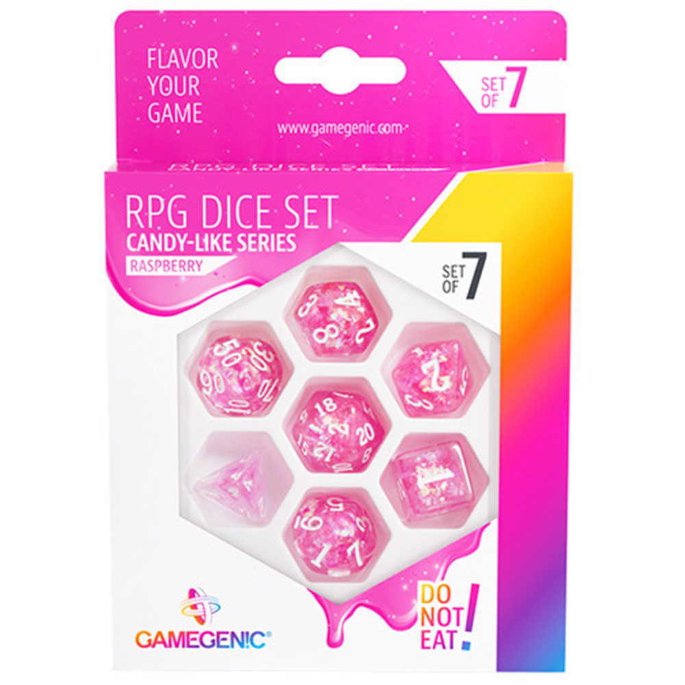 GameGenic Candy Like Series RPG Dice Conjunto 7pcs