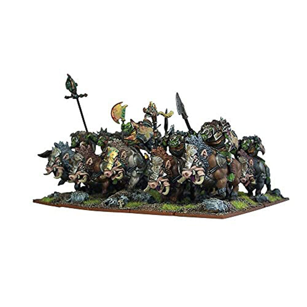 Kings of War Orc Gore Riders Miniature