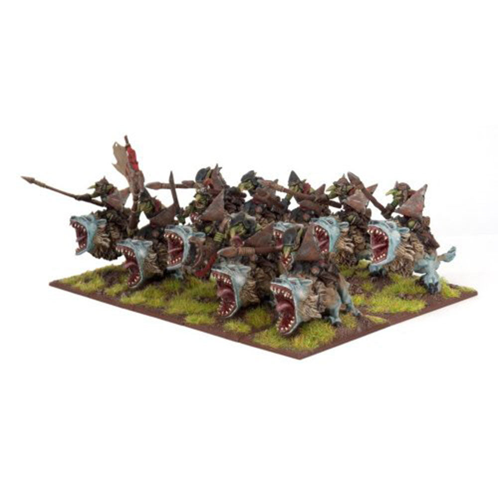 Kings of War Goblin Flebag Riders Miniature