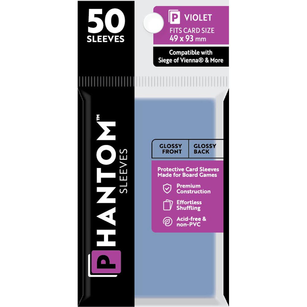 Maniche phantom viola 50pcs (49x93mm)