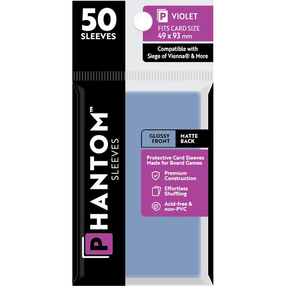 Soules de Phantom Violet 50pcs (49x93 mm)