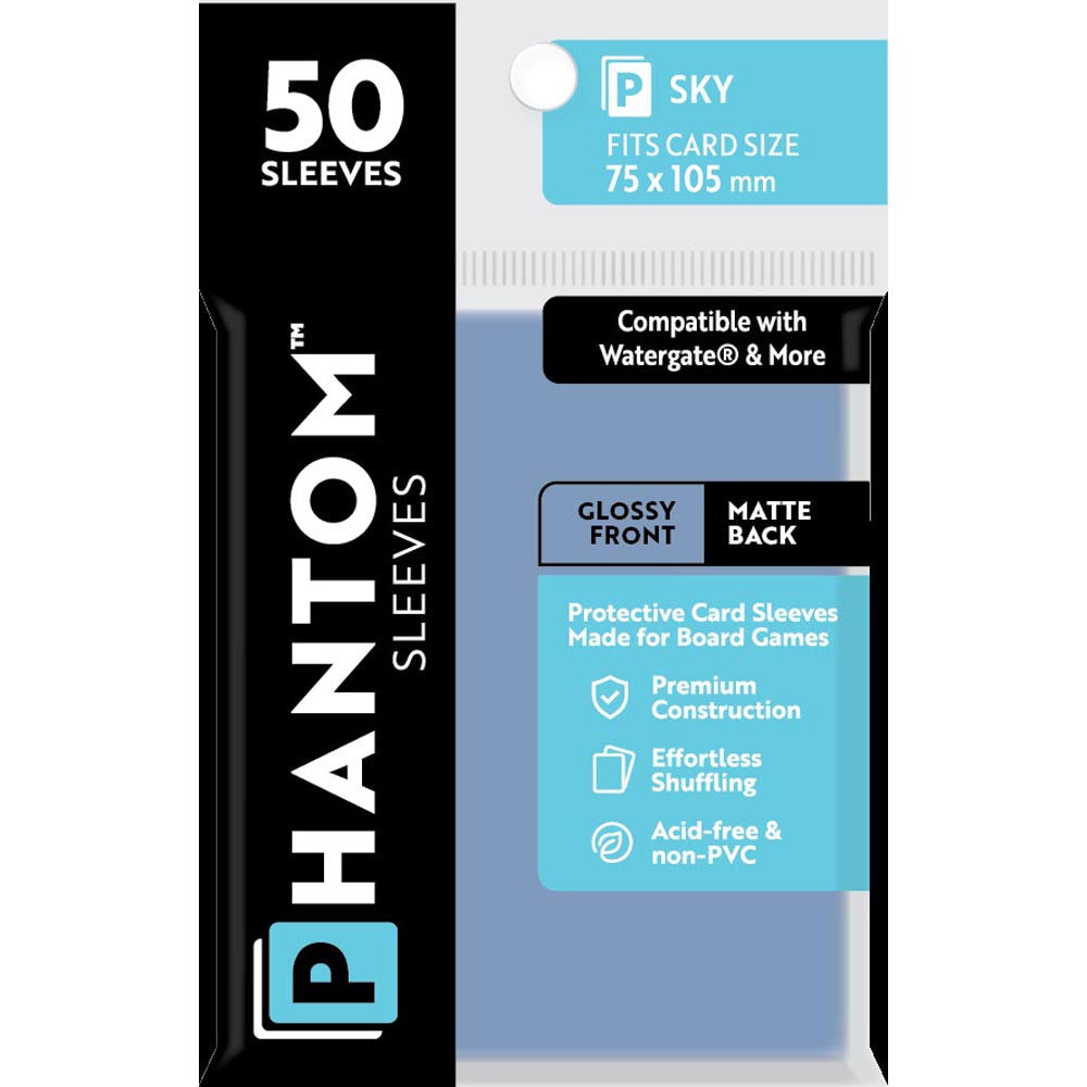 Sky Phantom Sheeves 50 stcs (75x105mm)