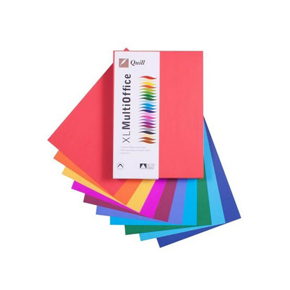 Quill Copy Paper A4 (500pk) assortito