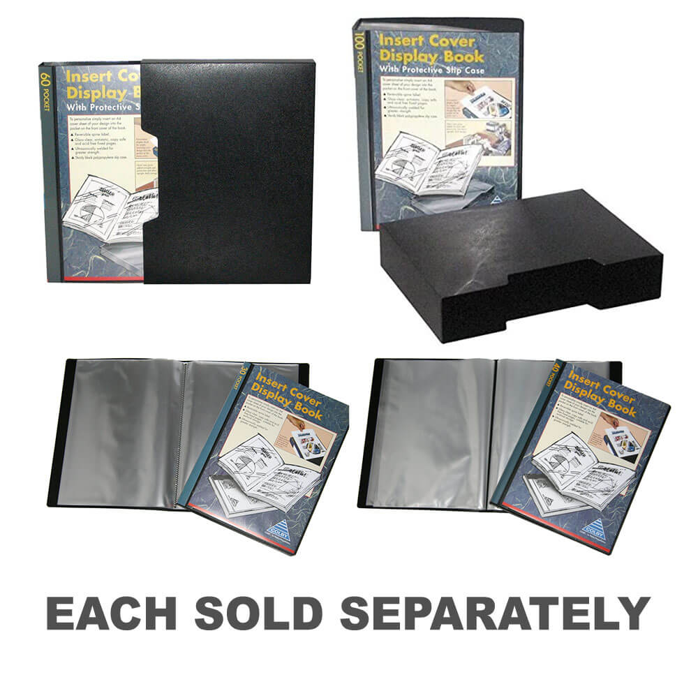 Colby Display Book A4 Black