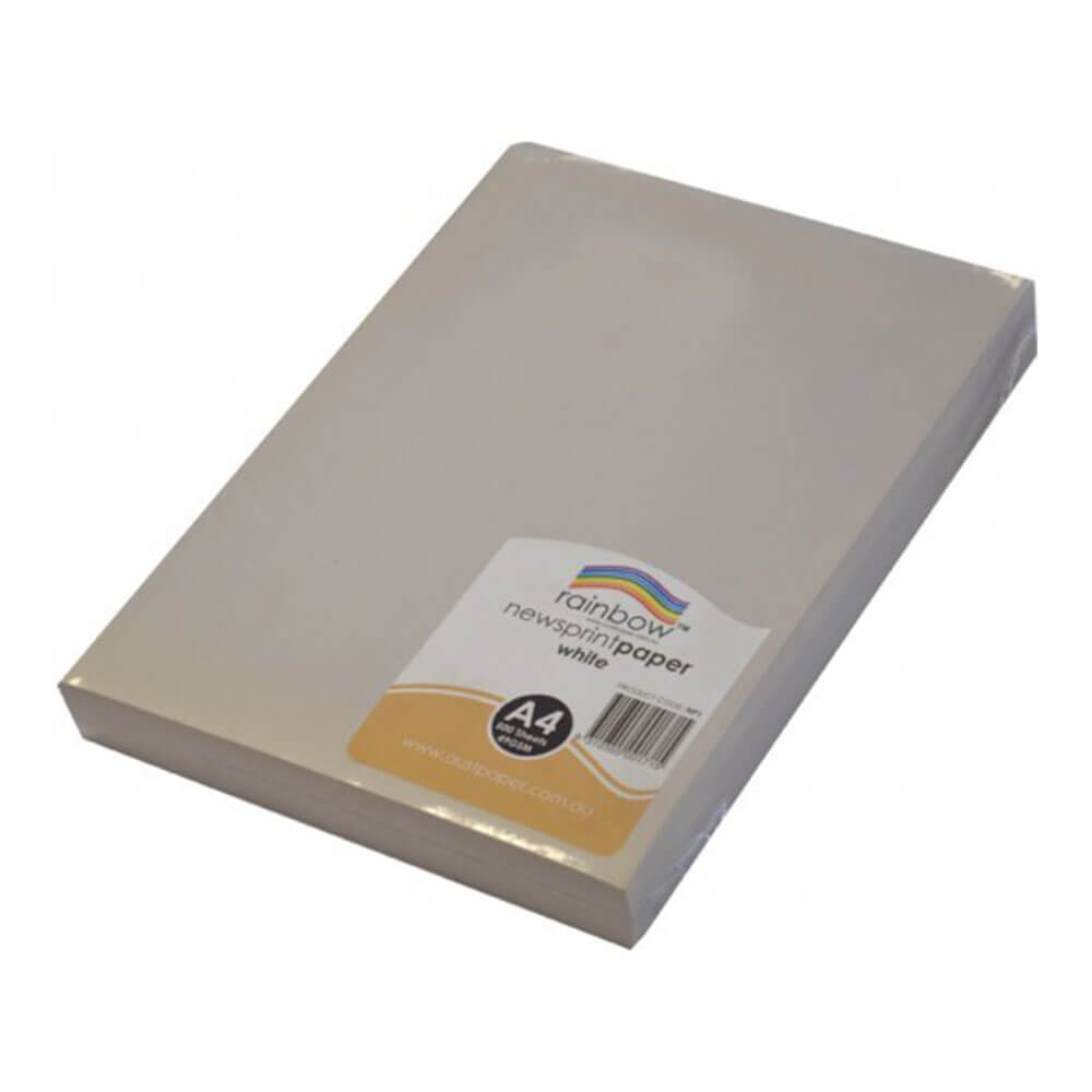 Rainbow Newsprint Paper 49gsm (500pk)