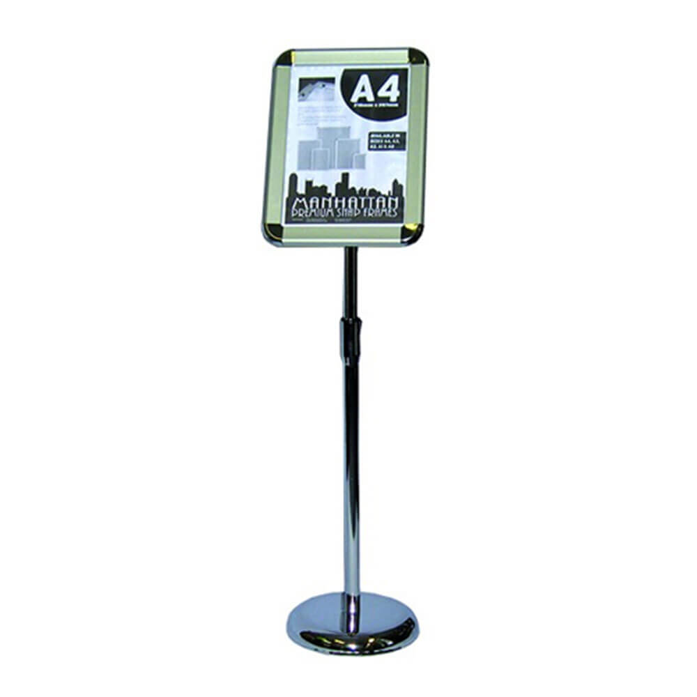 Deflecto Manhattan Premuuim Foyer Stand Stand Snap Frame