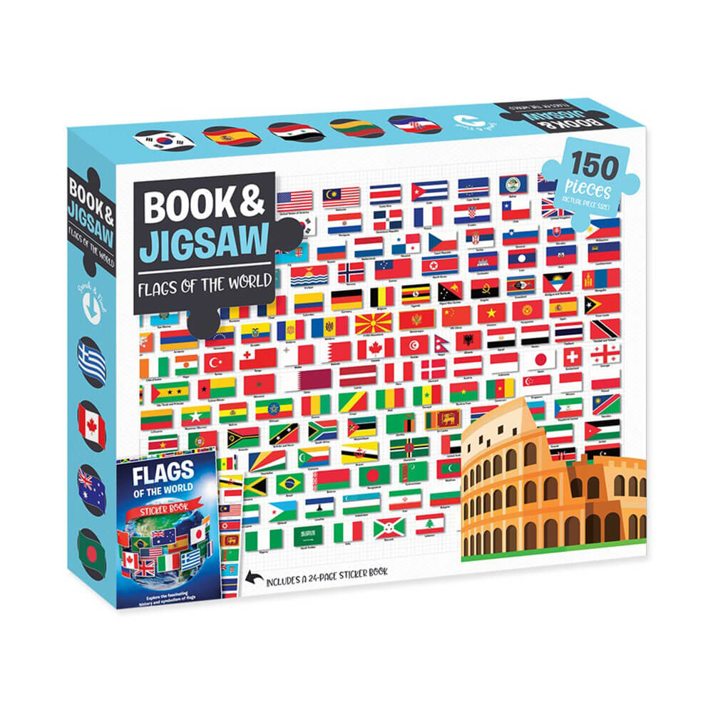 Libro de 24 páginas de Mindbogglers con Jigsaw 150pcs