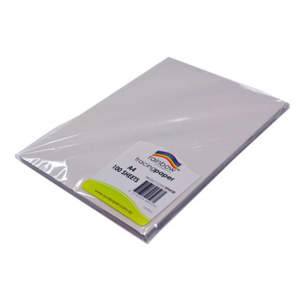 Rainbow Tracing Paper 90GSM (100 pk)