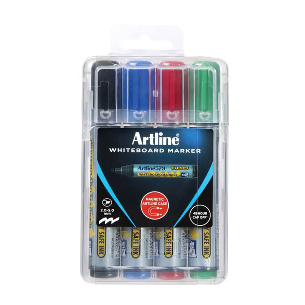 Artline whiteboard marker in harde case 5mm diasseerd