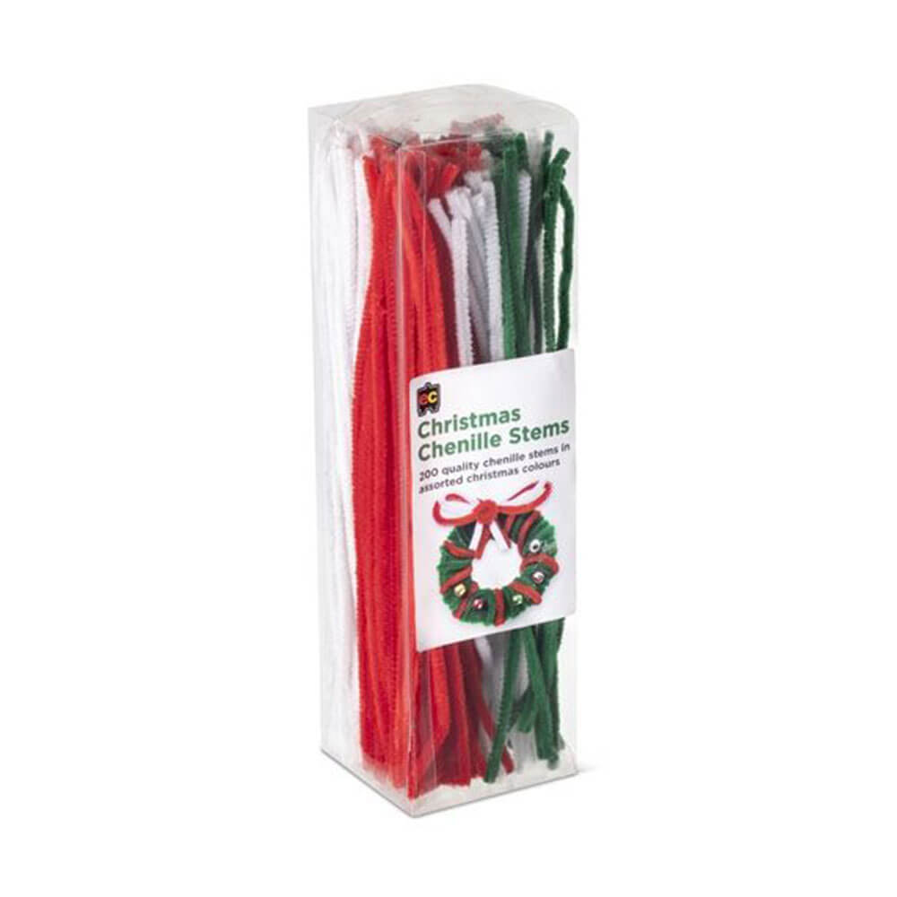 EC Chenille Stems 30 cm 200pk