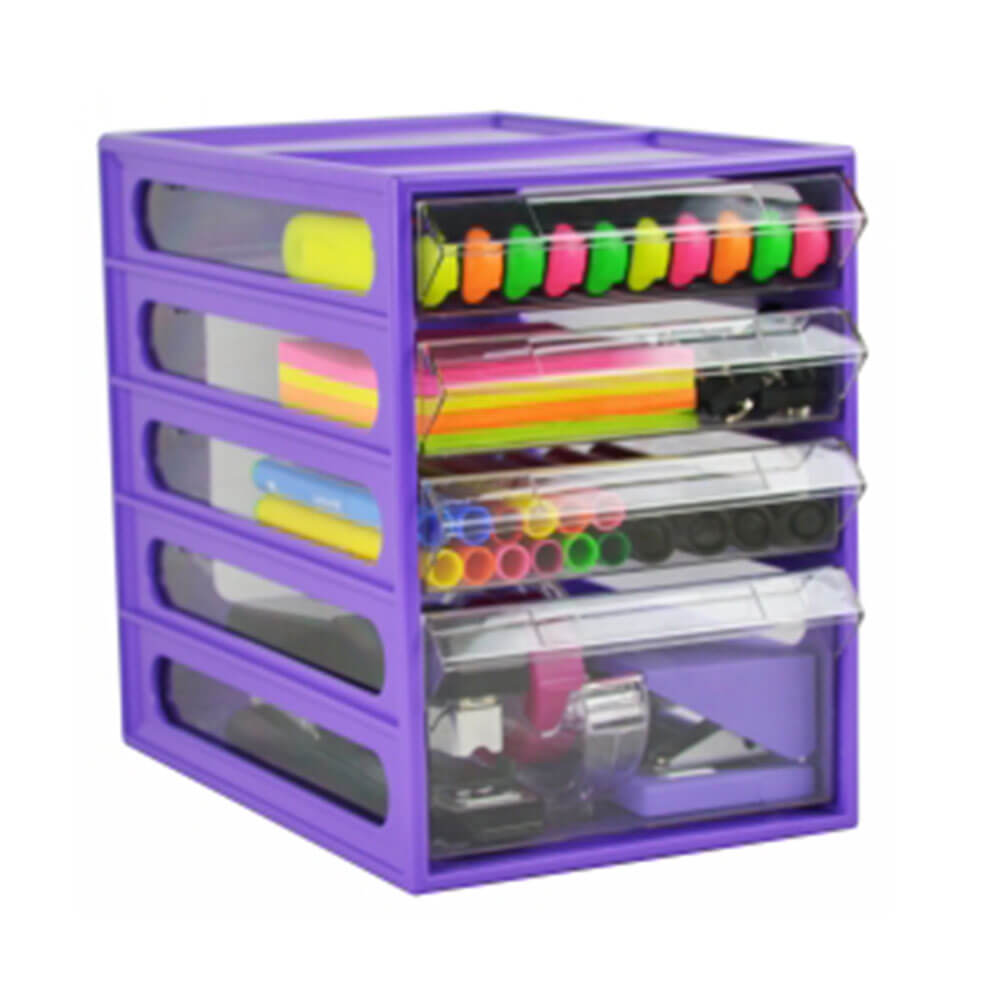 ITalPlast 4 Lade Office Organizer