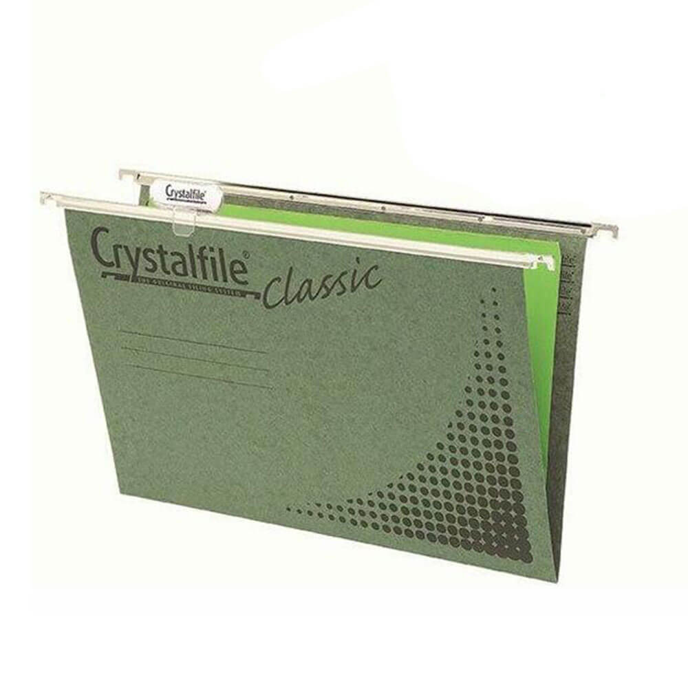 CrystalFile Suspensjonsfil Foolscap 50pcs