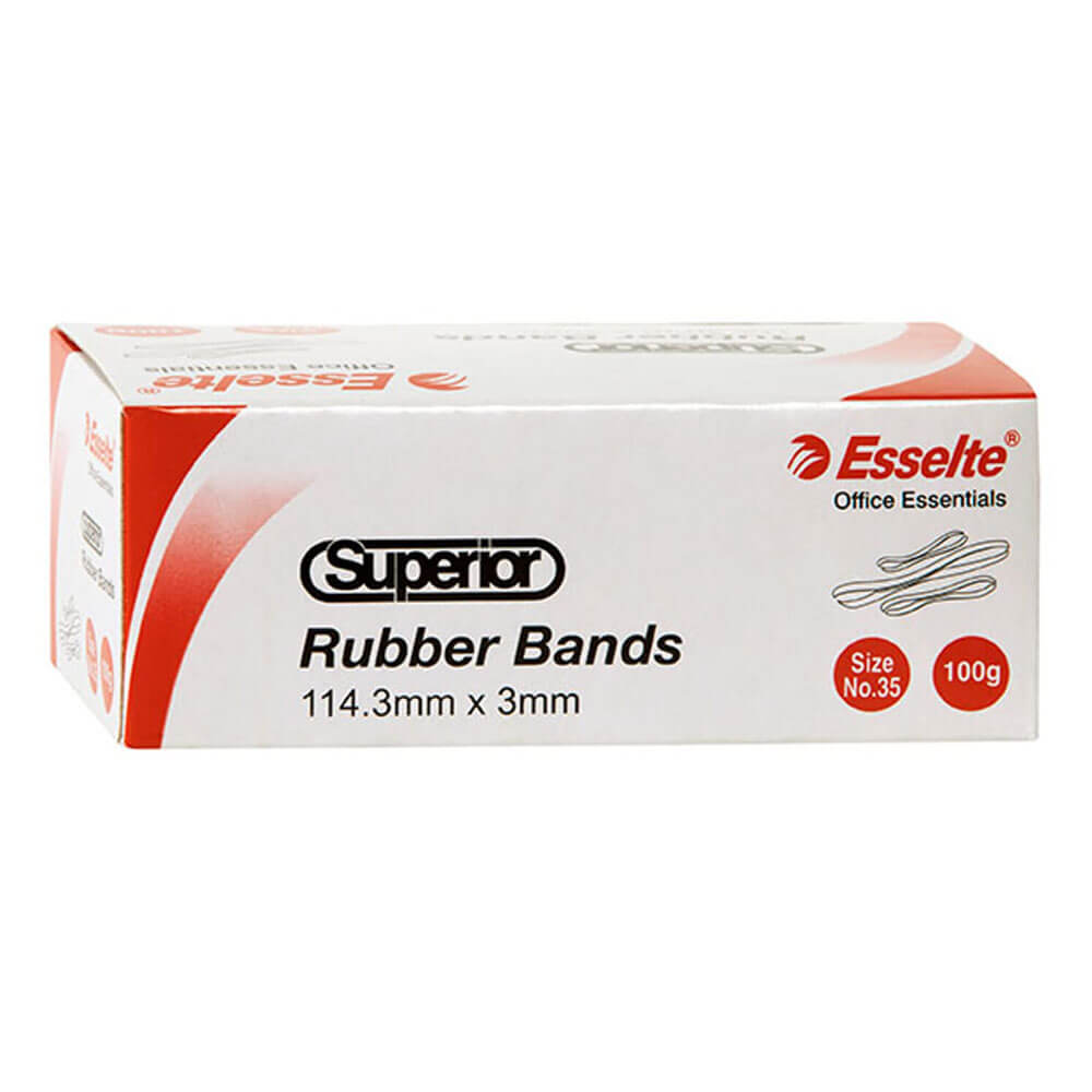 Esselte Superior Elasture Bands in Box 100g