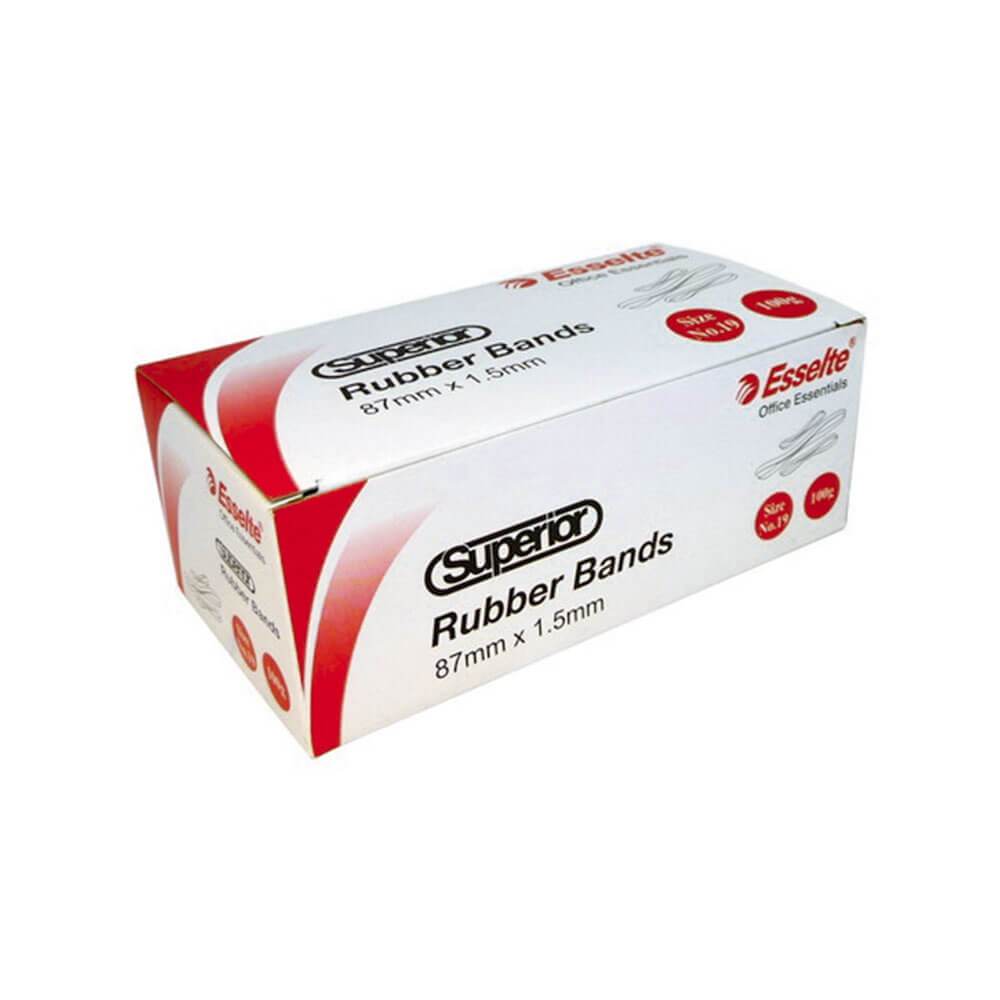 Esselte Superior Elasture Bands in Box 100g