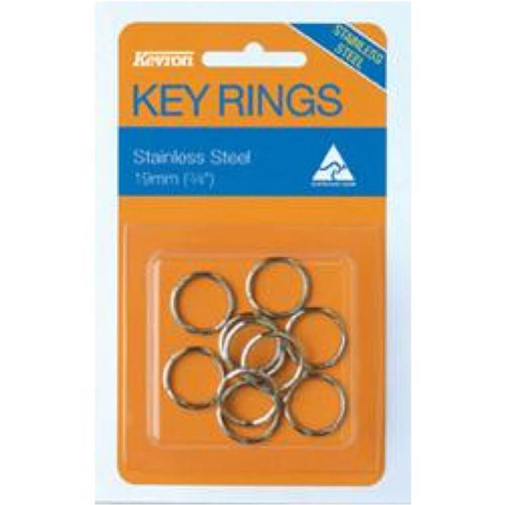 Kevron -sleutelringen 19 mm (10 pk)