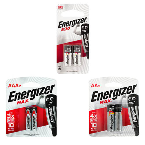 Energizer Alkaline Batteries (2pk)