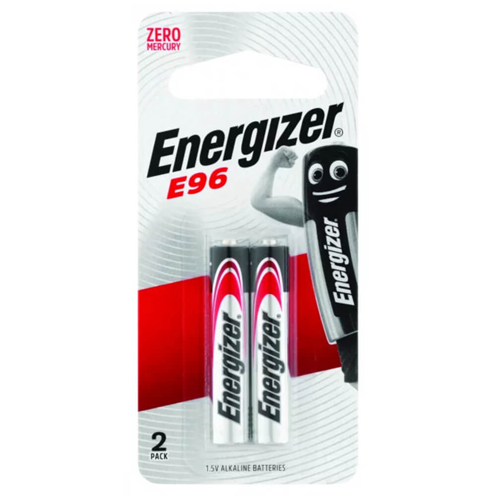 Energizer alkaliske batterier (2pk)