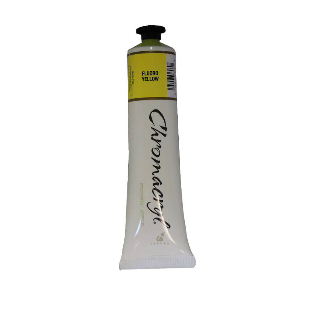 Pintura acrílica dos alunos de cromacryl 75ml