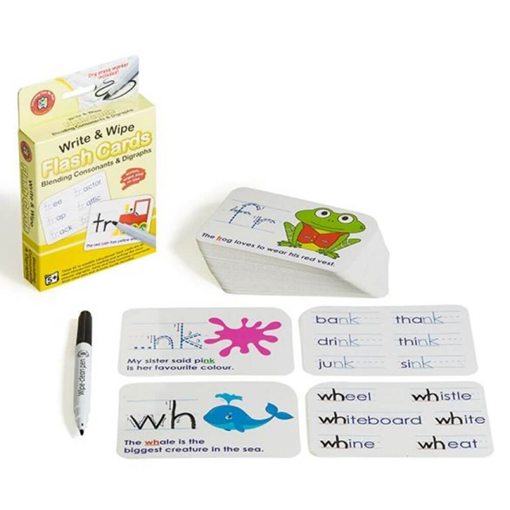 Learning Can Be Fun Write & Wipe Cards