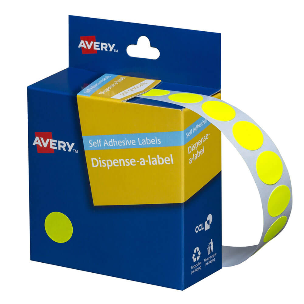 Avery selbstklebende Punktbezeichnungen 14mm (700pcs)