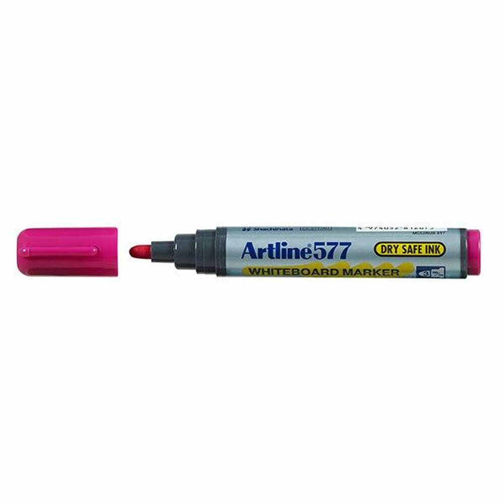 Artline Whiteboard 3 mm Marqueur de pointe de balle (boîte de 12)