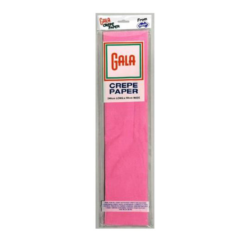 Gala Crepe Paper 12-Pack (240x50 cm)