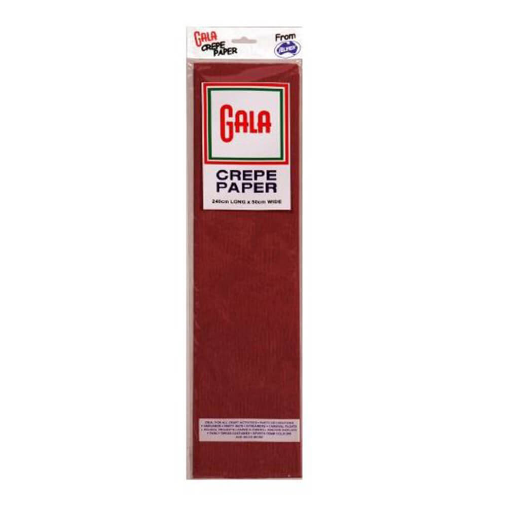 Gala Crepe Paper 12 Pack (240x50cm)