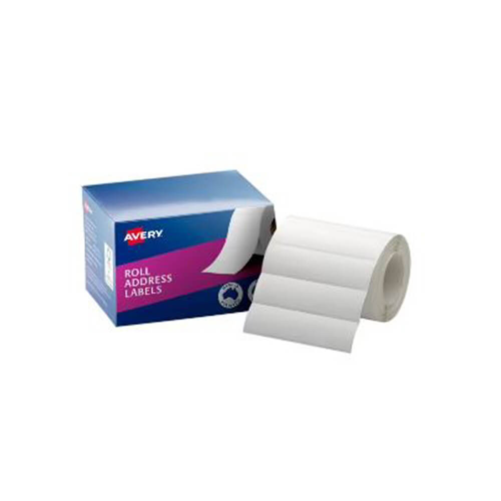 Avery Roll-Adressetiketten (Box mit 500 Stück)