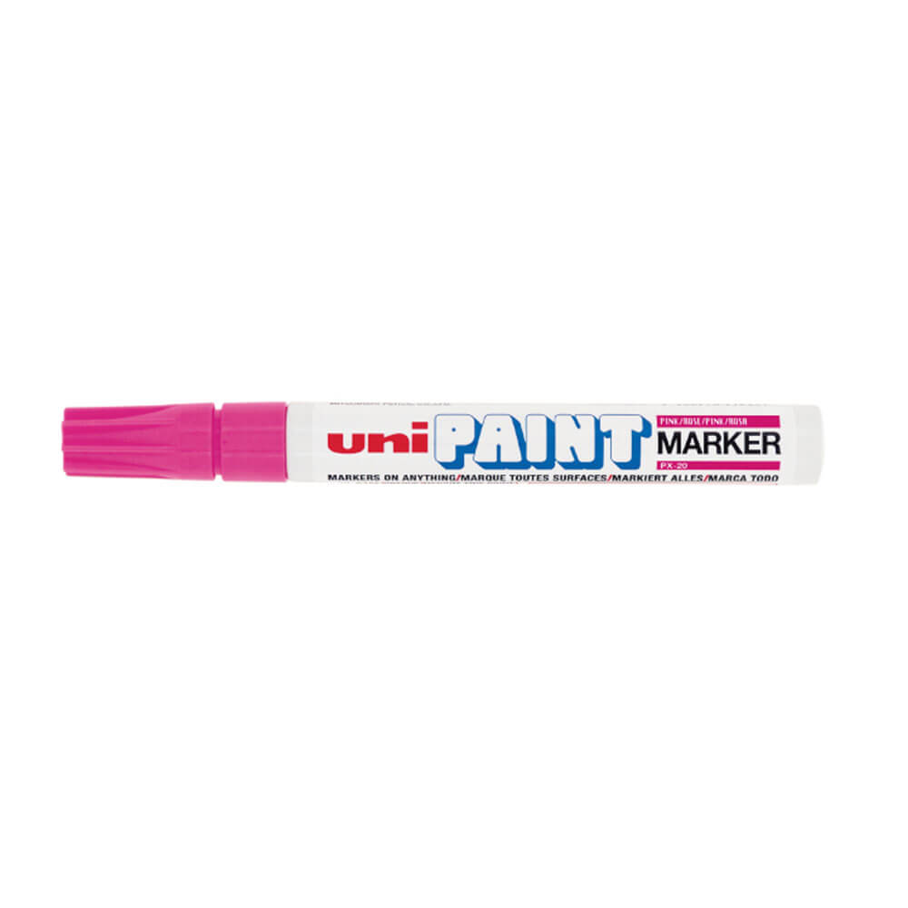 Uni px20 marcador de tinta de ponta média 12pcs