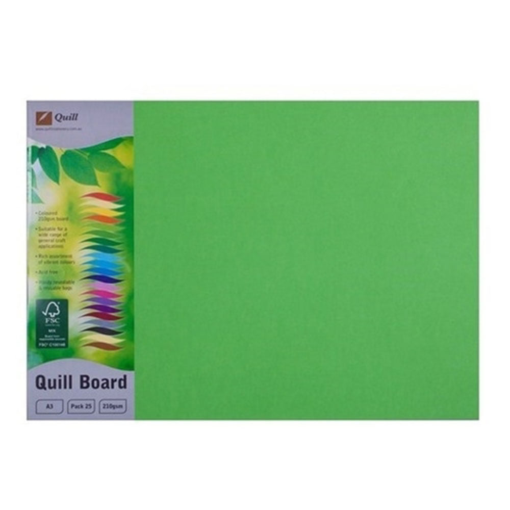 Quill A3 kartong 210gsm (paket med 25)