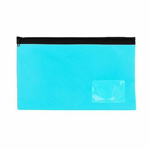 Celco Bright Pencil Case with 1 Zip (Marine Blue)