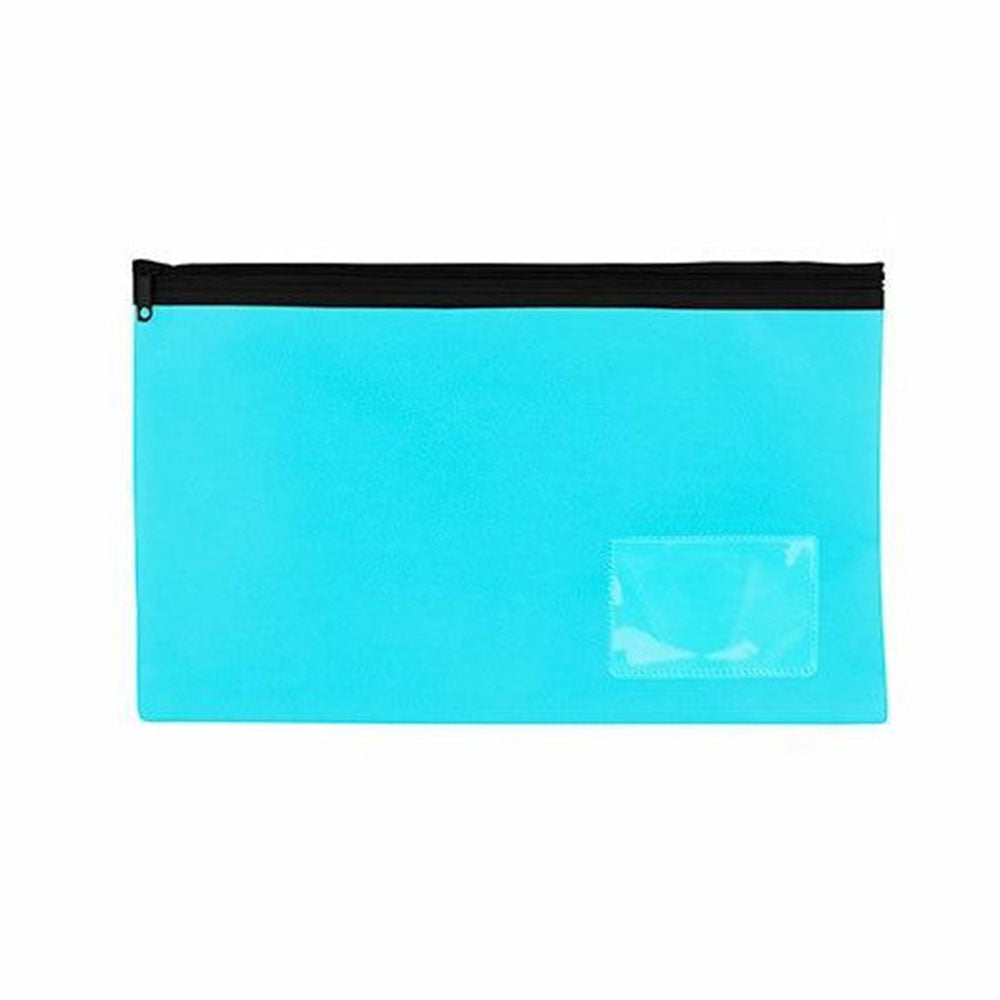 Celco Bright Pencil Case met 1 zip (marien blauw)