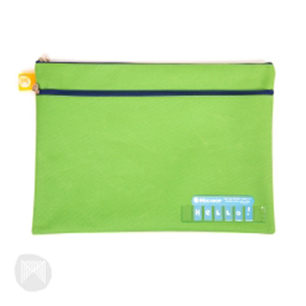 Micador Name Pencil Case med Twin Zip (375x264mm)