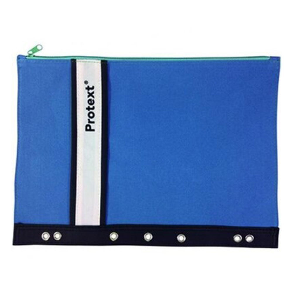 Protext A4 7 agujeros Binder Buddy Lápiz con cremallera con cremallera