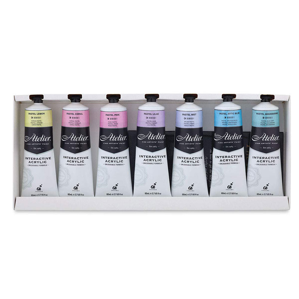 Atelier acrílico pastel pintura 80ml