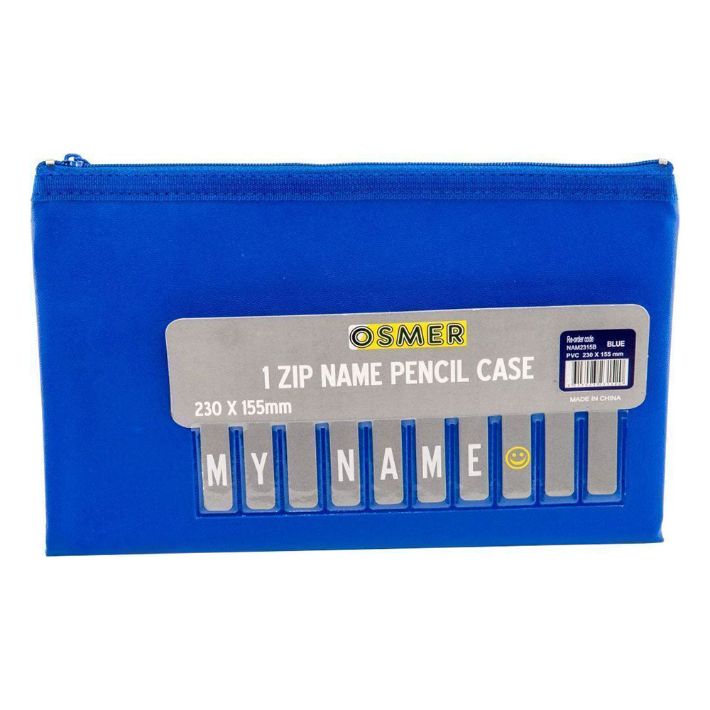 Osmer 1-Zip Name Pencil Case (23x15cm)