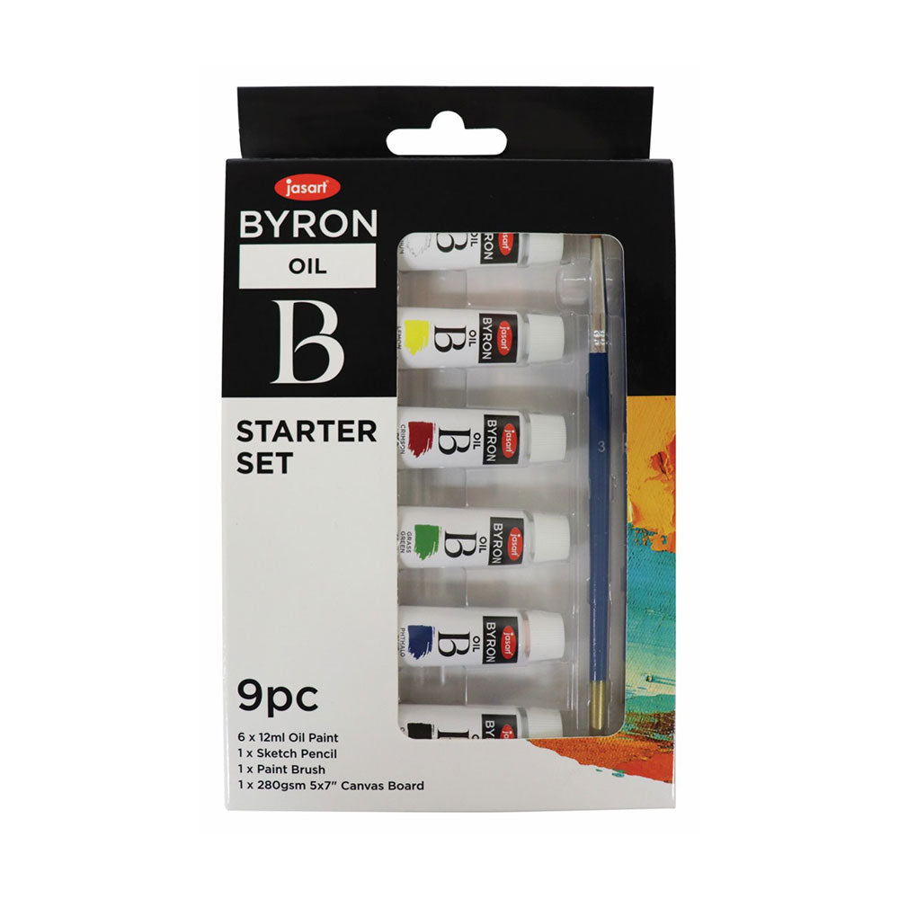 Jasart Byron Byron Paint Starter Set (paquete de 9)