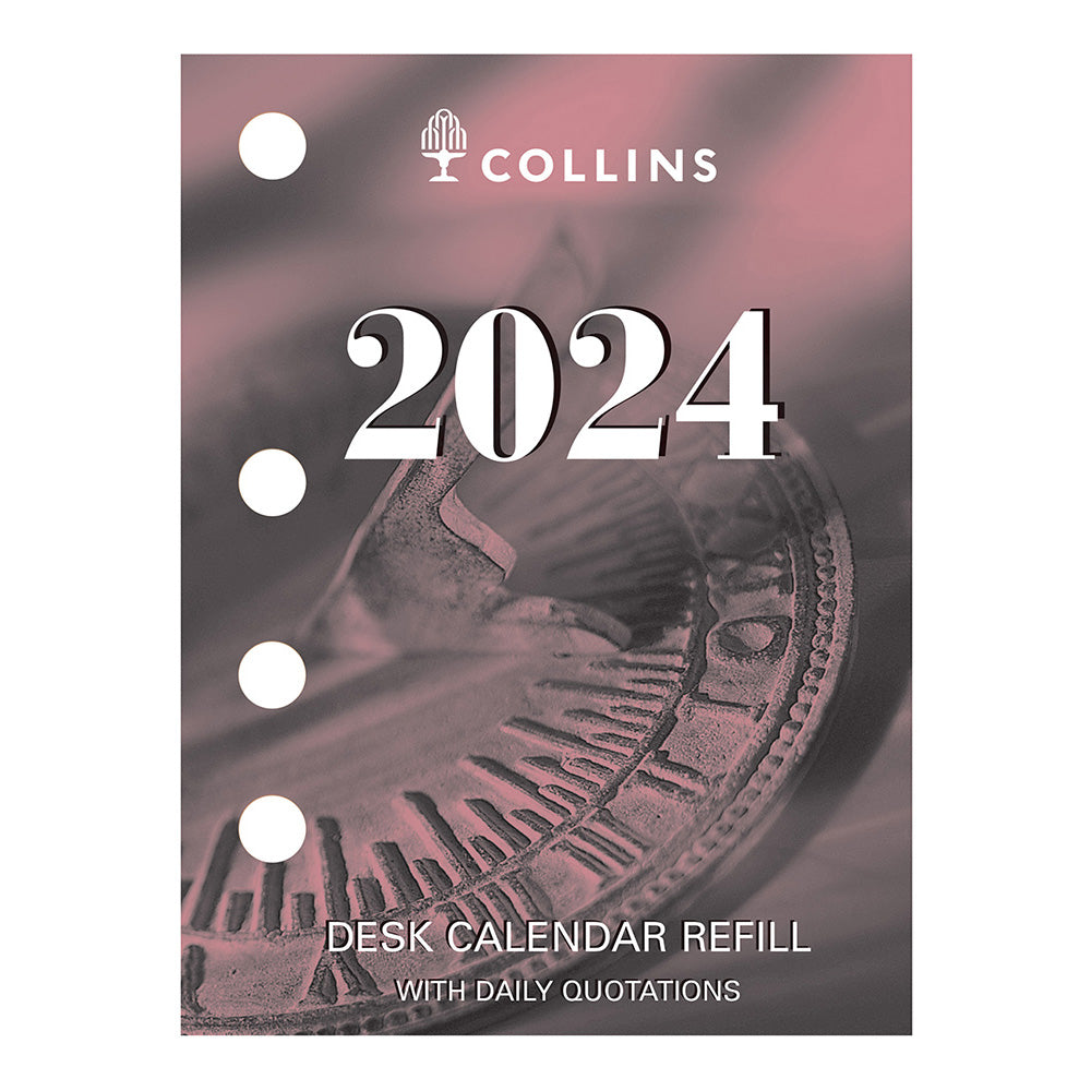 Collins Debden 2024 Desk -kalender 76x102mm