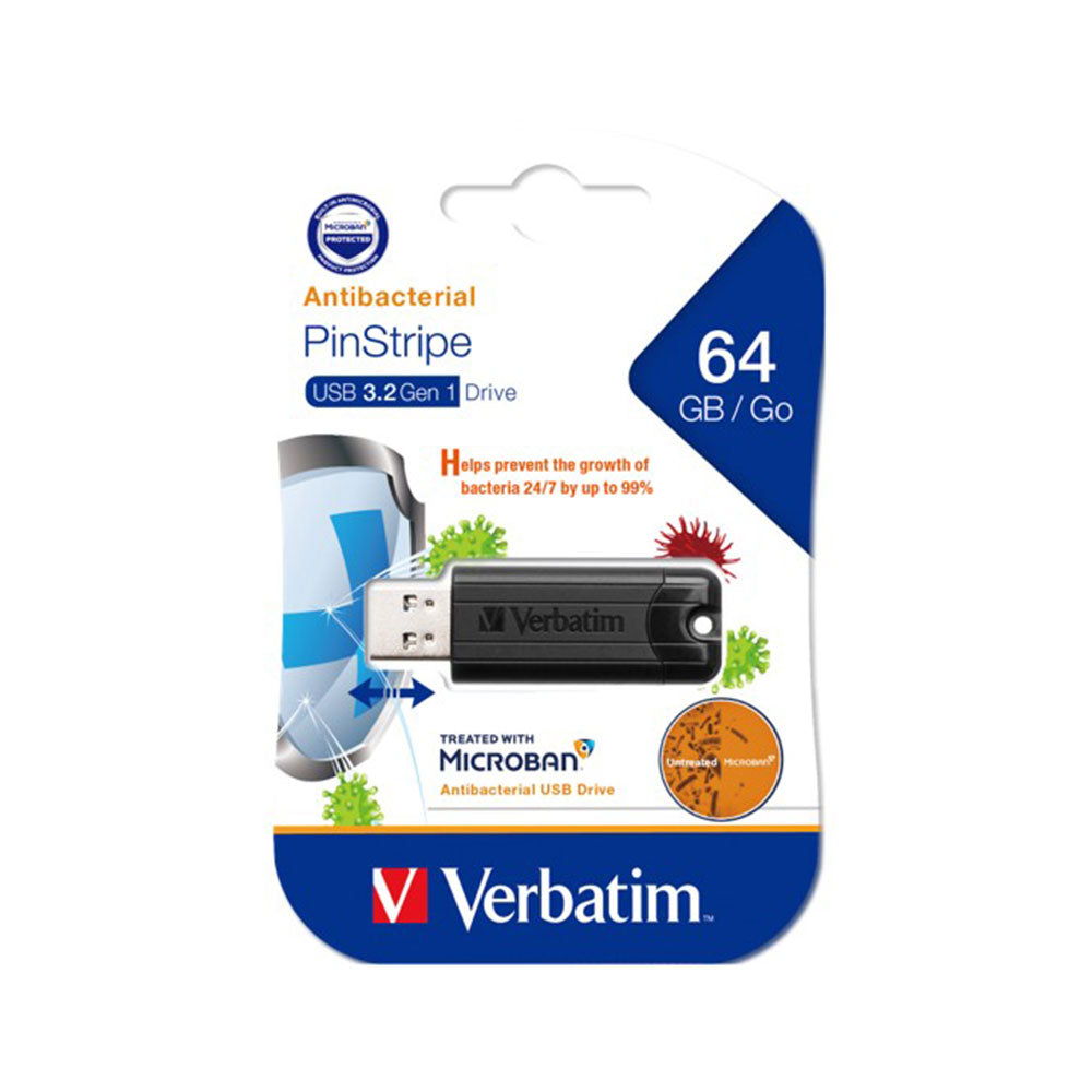 Letterlijk Store N Go Microban 3.0 USB -drive (zwart)