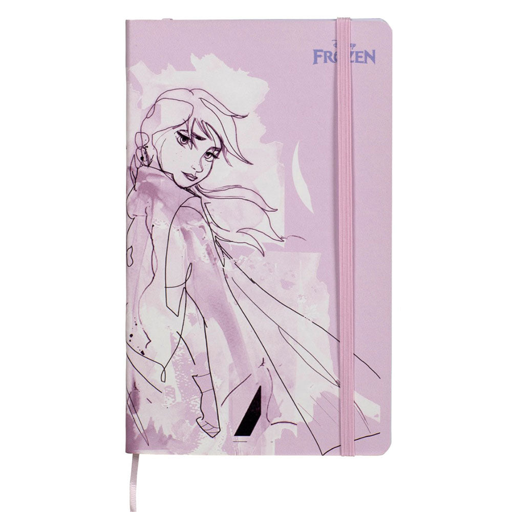 Spirax Frozen 2 Elastic Closure CaseBound Journal