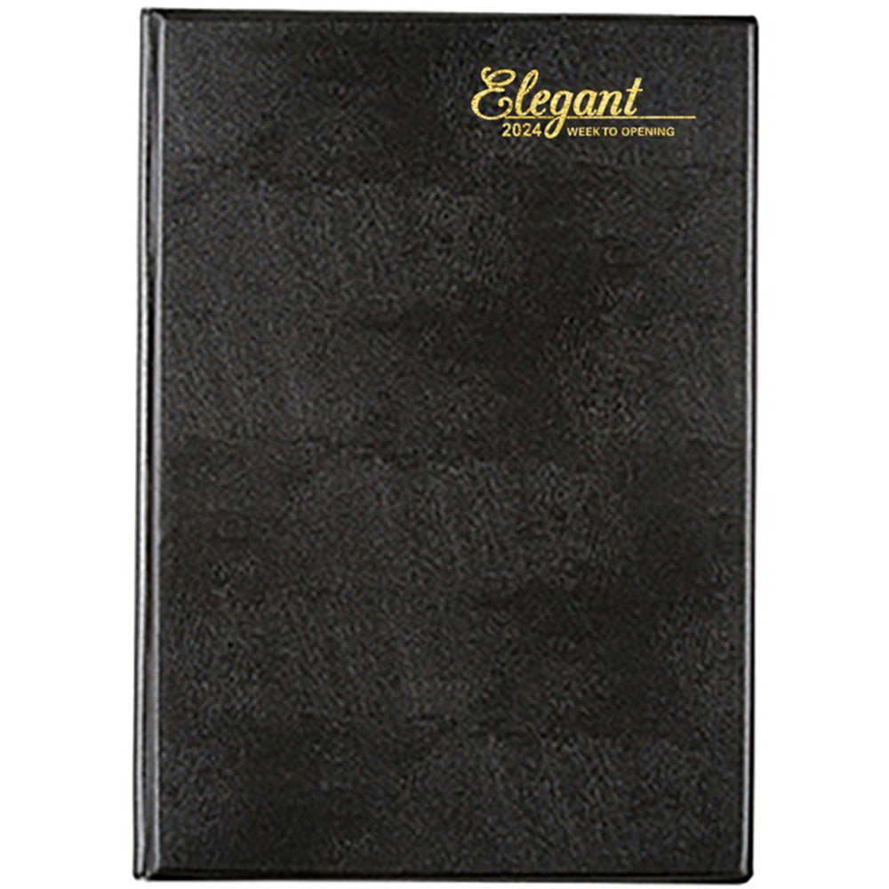 Cumberland Elegant A5 2024 Diary (czarny)