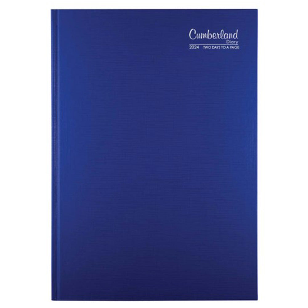 Cumberland Premium Casebound A5 2024 Diario (blu)