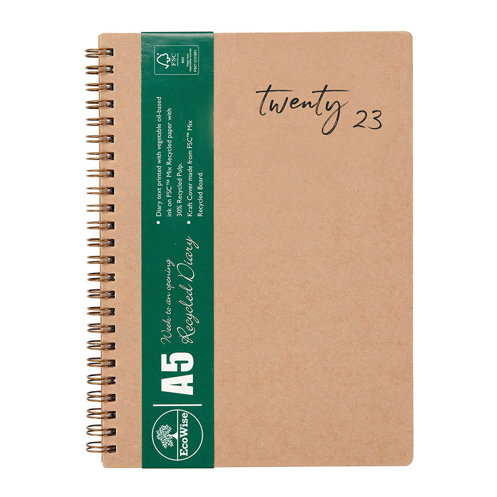 Journal de Cumberland Ecowise Kraft A5 2024