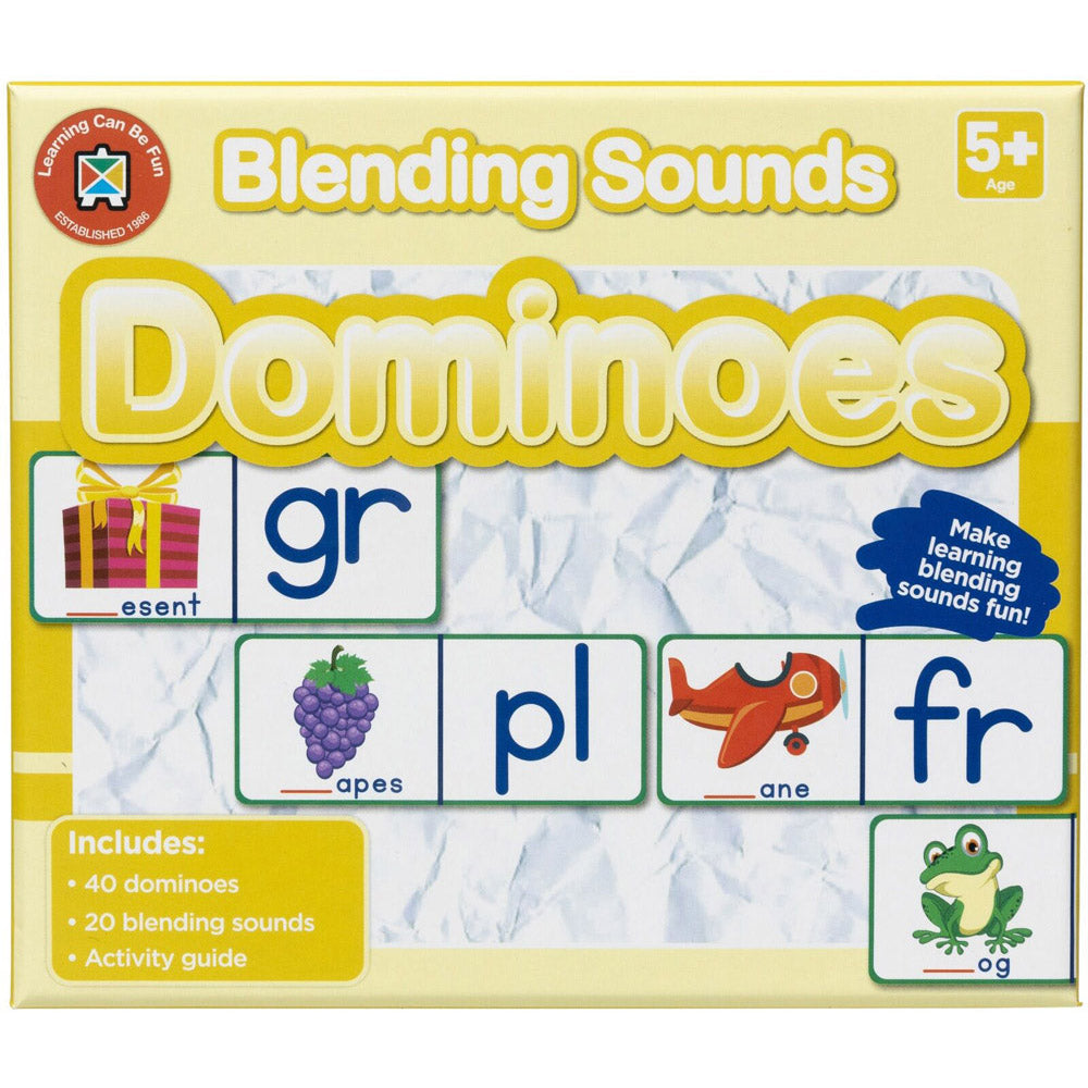 Learning Can Be Fun Blending Sounds Dominoes