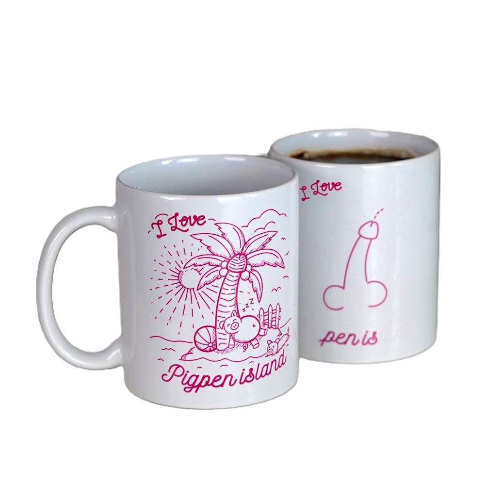 Bubblegum Stuff Rude Heat Change Mug