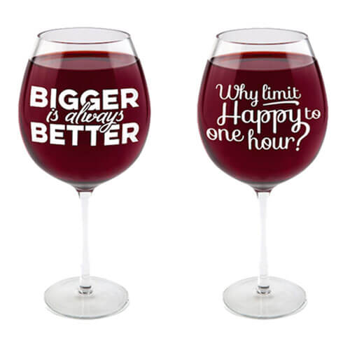 BigMouth Gigantic Wine Glass