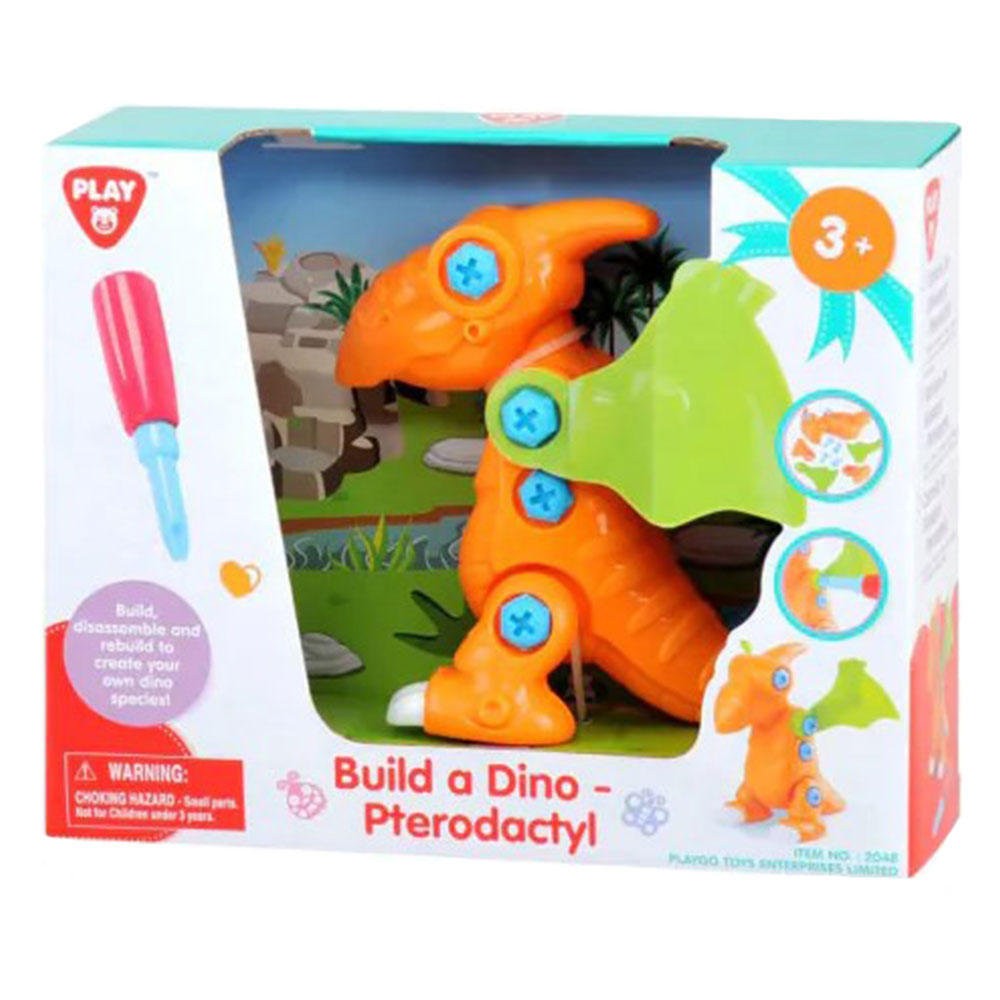 Playgo bygger en dino