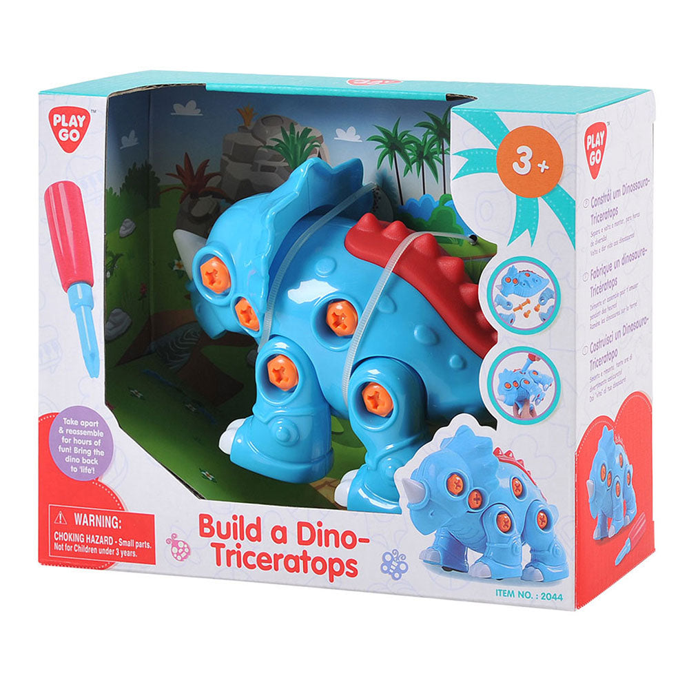 Playgo bygger en dino